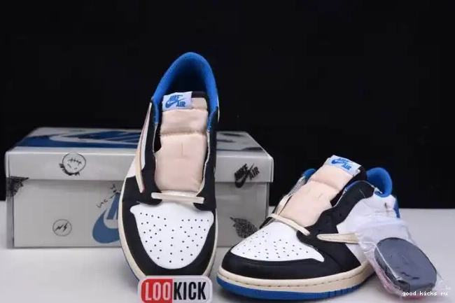 x Scott Air Jordan x Retro Low 1 Travis DM7866-140 Fragment Design 0527